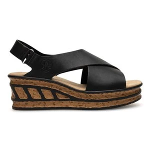 RIEKER 68189-00 CZARNY
