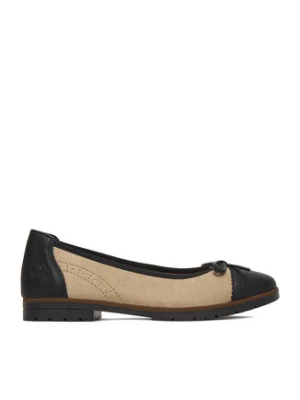 Rieker Baleriny 45358-60 Beżowy