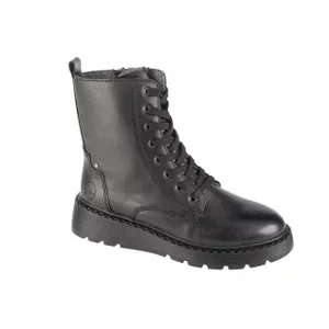 Rieker Booties 70401-00, Damskie, Czarne, buty zimowe, skóra naturalna, rozmiar: 39