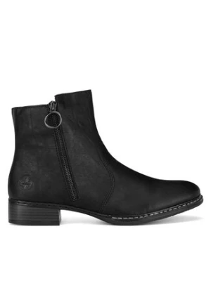 Rieker Botki 73450-00 Czarny
