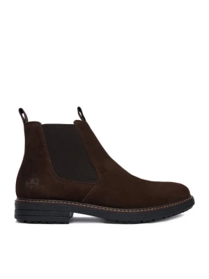 Rieker Botki CEO-33180-28 Brązowy ciemny