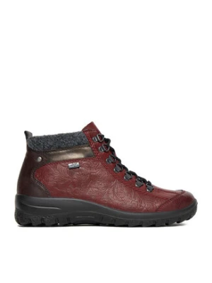 Rieker Botki CEO-L7144-35 Bordowy