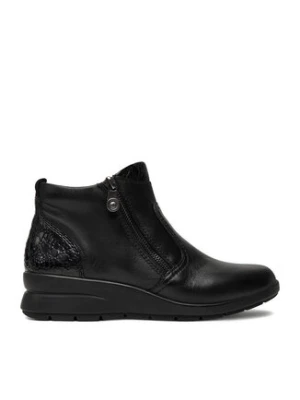 Rieker Botki L4861-00 Czarny