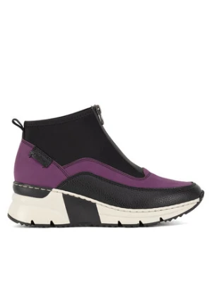 Rieker Botki N6352-30 Czarny