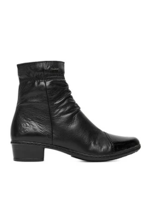 Rieker Botki Y0773-00 Czarny
