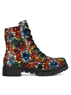 Rieker Trzewiki Y2440-90 Kolorowy