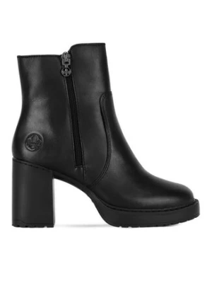 Rieker Botki Y4155-01 Czarny
