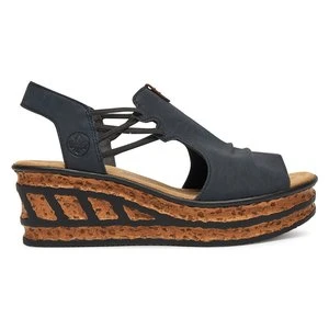 RIEKER CEO-68175-14 Granatowy ciemny