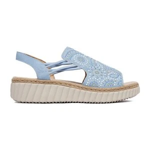 RIEKER CEO-69246-10 Niebieski jasny