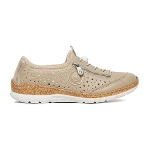 RIEKER CEO-N42P6-62 Beżowy