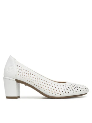 Rieker Czółenka CEO-41057-80 Biały