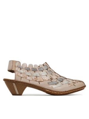 Rieker Czółenka CEO-46778-64 Beżowy