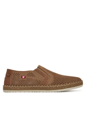 Rieker Espadryle B5297-64 Brązowy