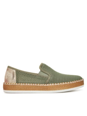 Rieker Espadryle CEO-L7873-52 Zielony