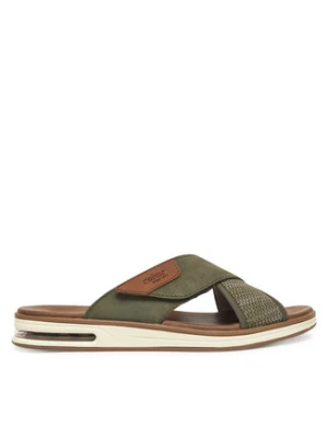 Rieker Klapki 29083-52 Khaki