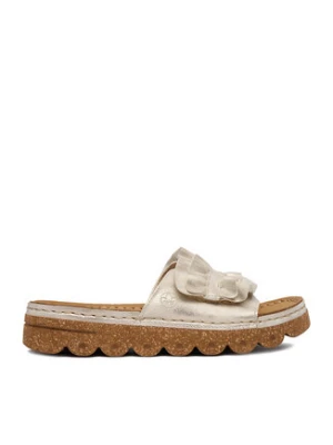 Rieker Klapki CEO-V8763-60 Złoty