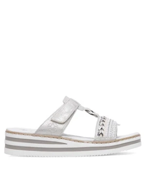 Rieker Klapki V02M6-40 Szary