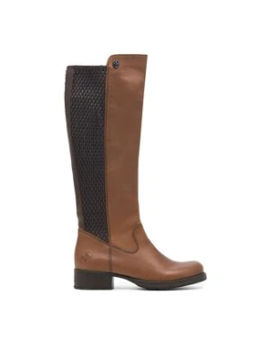 Rieker Kozaki Z9591-22 Brązowy