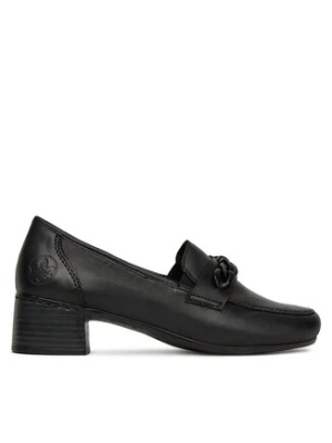 Rieker Loafersy 41660-00 Czarny