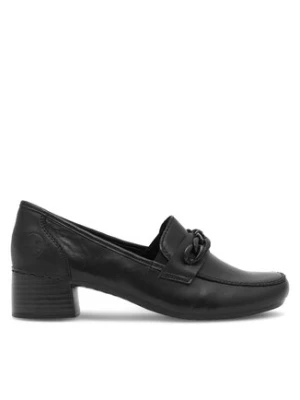 Rieker Loafersy 41660-00 Czarny