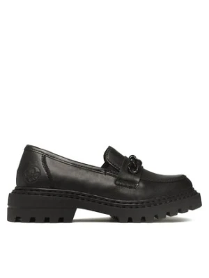 Rieker Loafersy Z9657-00 Czarny