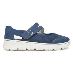 RIEKER N1350-14 Jeansowy Ciemny