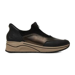 RIEKER N9553-25 CZARNY