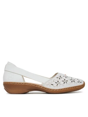 Rieker Półbuty 41356-80 Biały