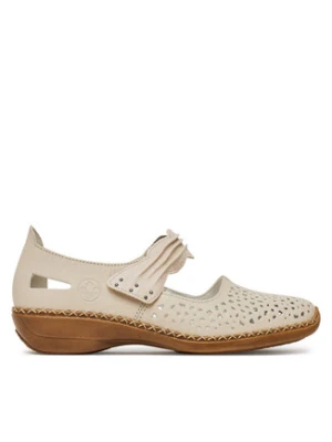 Rieker Półbuty 41399-60 Beżowy