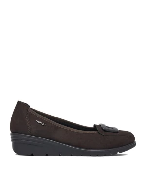 Rieker Baleriny CEO-L5362-25 Brązowy ciemny
