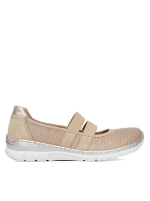 Rieker Półbuty L3281-62 Beżowy