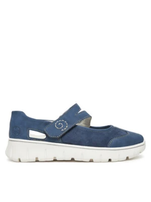 Rieker Półbuty N1350-14 Granatowy