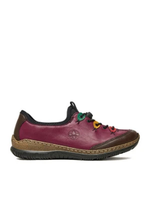 Rieker Półbuty N3271-30 Fioletowy