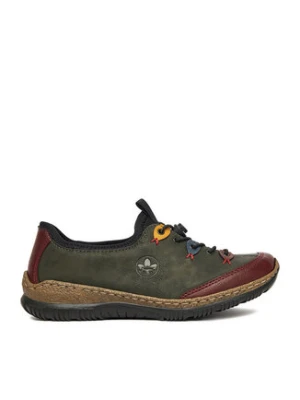 Rieker Półbuty N3271-54 Zielony