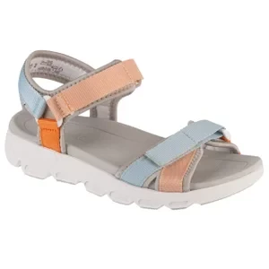Rieker Sandals V8401-92, Damskie, Wielokolorowe, sandały, tkanina, rozmiar: 36