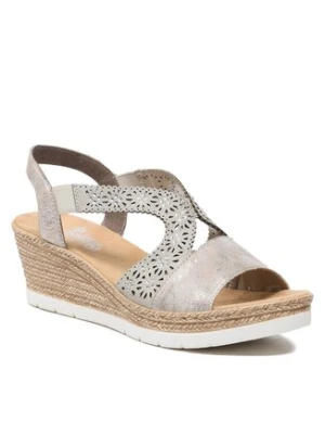 Rieker Sandały 61916-91 Szary