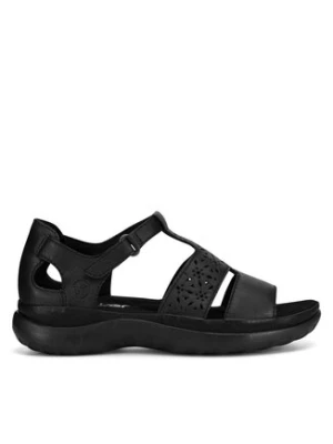 Rieker Sandały 64865-01 Czarny