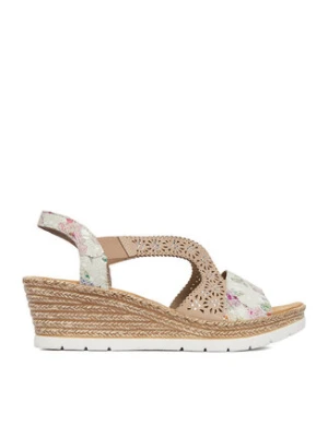 Rieker Sandały CEO-61916-90 Beżowy