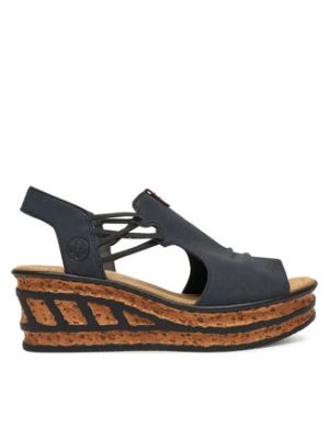 Rieker Sandały CEO-68175-14 Granatowy