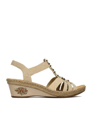 Rieker Sandały CEO-V2451-62 Beżowy