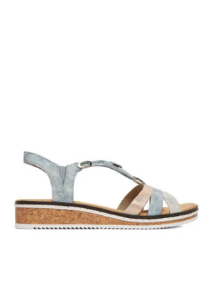 Rieker Sandały CEO-V36G4-40 Niebieski