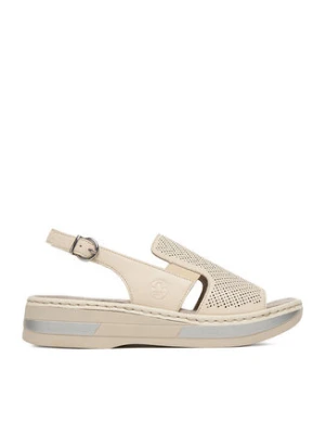 Rieker Sandały CEO-V5951-60 Kremowy