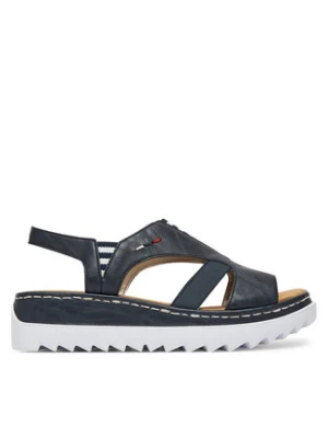 Rieker Sandały V44Y5-14 Granatowy