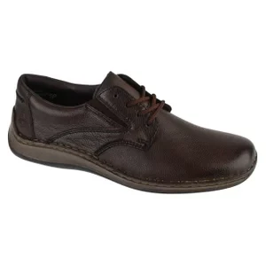 Rieker Shoes 05211-25, Męskie, Brązowe, półbuty, skóra licowa, rozmiar: 40