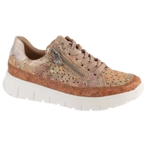 Rieker Sneakers N1315-90, Damskie, Wielokolorowe, buty sneakers, skóra licowa, rozmiar: 36