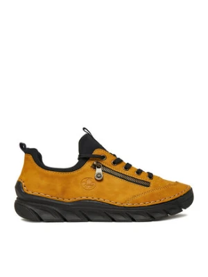 Rieker Sneakersy 55073-68 Żółty