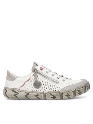 Rieker Sneakersy L0355-80 Biały