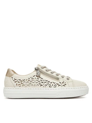Rieker Sneakersy L5904-60 Beżowy