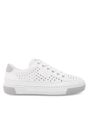 Rieker Sneakersy L8849-80 Biały