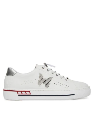 Rieker Sneakersy L8857-80 Biały